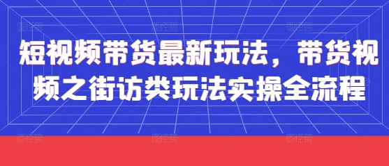 2023短视频爆单技巧：街头随机采访类带货视频实操步骤详解-西蒙学社