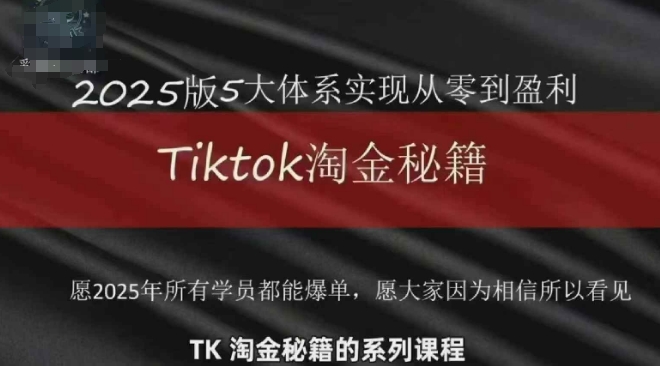2025TikTok跨境掘金攻略：零基础起号到变现全流程解析-西蒙学社