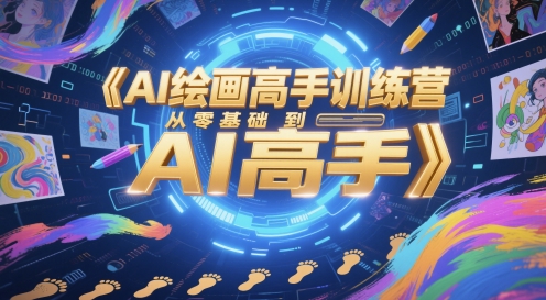 AI绘画零基础速成实战班：30天掌握智能创作核心技法-西蒙学社