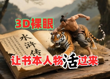 书本角色裸眼3D动画制作全攻略 零基础轻松实现流量翻倍-西蒙学社