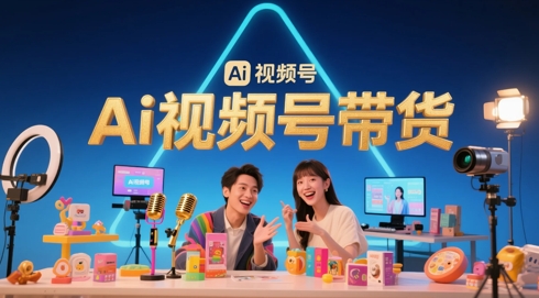 AI视频号带货风口来袭！零门槛月入破万 90%新手却困在内容关-西蒙学社