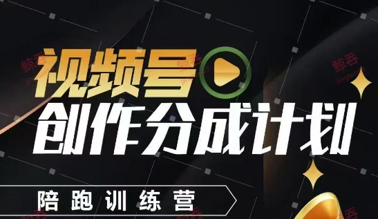 视频号分成收益实战训练营：手把手教你短视频创作 打造长期稳定副业项目-西蒙学社