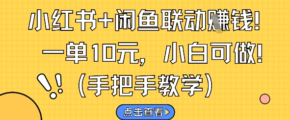 小红书闲鱼双平台赚钱攻略 日赚百元副业兼职零门槛轻松上手-西蒙学社