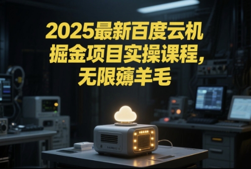 2025百度云机掘金项目实战教程：单窗口月入150+ 保底5-10元收益方法详解-西蒙学社