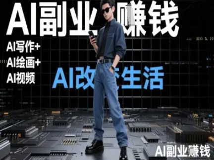 人工智能赋能生活：AI写作绘画视频实战指南，副业创收新路径-西蒙学社