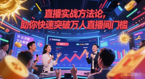 直播间人气暴涨秘诀：3大实战技巧助你轻松突破万人观众瓶颈-西蒙学社