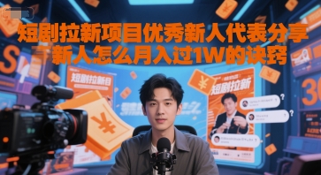 短剧推广新手必看：月赚万元实战经验全解析-西蒙学社