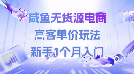 闲鱼零库存电商高客单价运营技巧 新手30天快速上手实战指南-西蒙学社