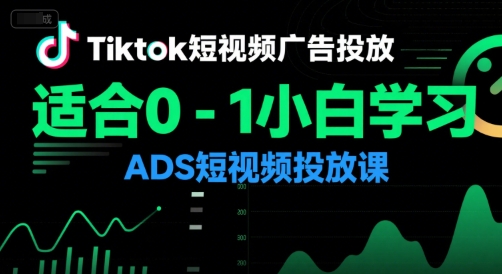 TikTok短视频广告投放新手高效入门课程-西蒙学社