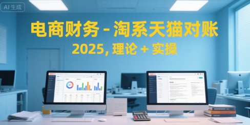 电商财务实战指南2025：淘系天猫对账全流程解析-西蒙学社