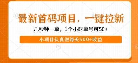 零基础轻松上手！首码新风口时薪50+，日入5张副业首选-西蒙学社