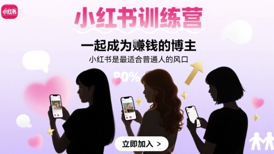 小红书训练营助你快速变身赚钱博主，普通人专属红利风口轻松掌握-西蒙学社