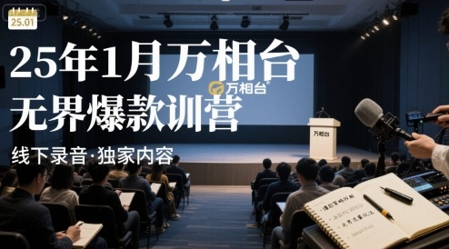 2025年1月万相台无限界爆款训练营线下实录全集-西蒙学社