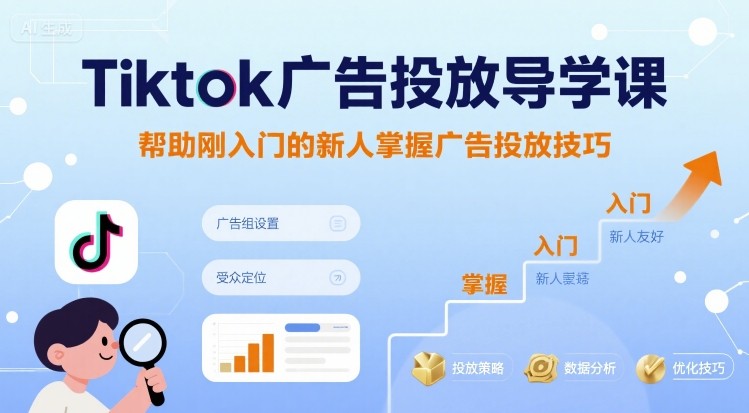 抖音广告投放新手指南：零基础运营快速上手指南-西蒙学社