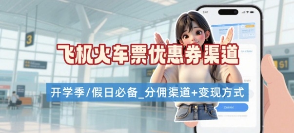 开学季学生必备：机票火车票优惠券申请渠道+实用打法全攻略，节日速存秘籍-西蒙学社