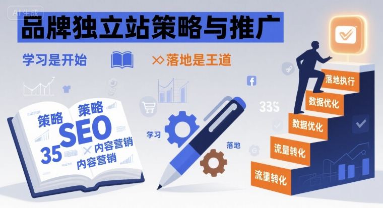 品牌独立站推广策略：学习先行，落地执行为核心关键-西蒙学社