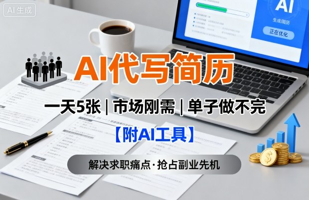 2023 年就业行情紧张， AI 简历代写日创 5 份需求爆满限单中附赠工具-西蒙学社