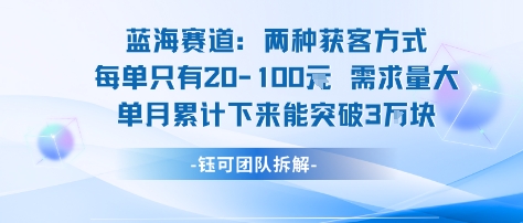 蓝海市场潜力无限：月入轻松突破3万元-西蒙学社