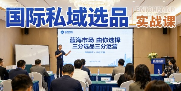 国际私域选品实操课：蓝海市场自由开拓，七分选品三分运营精要-西蒙学社