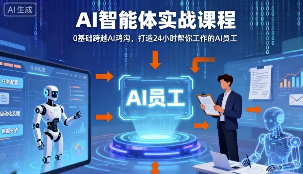 从零学AI实战课程：零基础突破AI障碍，打造持续工作的智能助手-西蒙学社