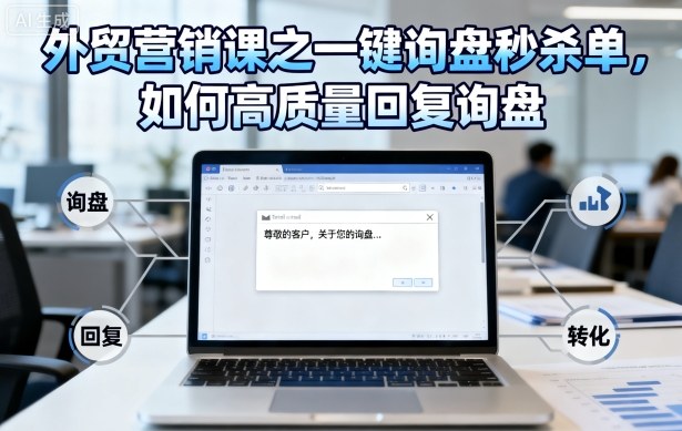 外贸营销课程之询盘秒杀策略与高效回复技巧-西蒙学社