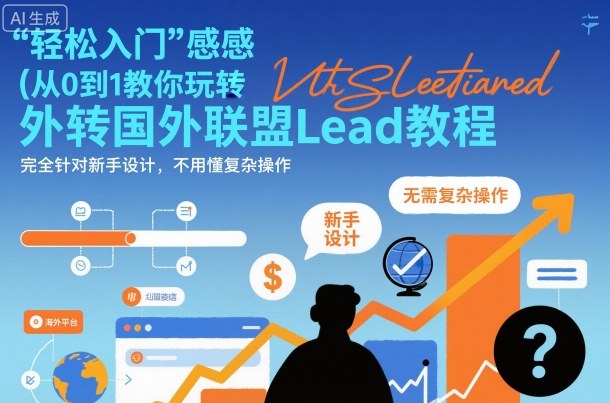 新手零基础玩转国外联盟Lead教程:100%可操作性赚美元实战教学-西蒙学社