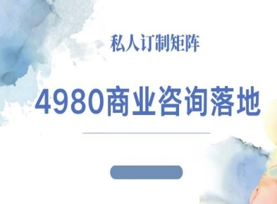 4980商业咨询师实战课程-IP操作高端客户策略教程-西蒙学社