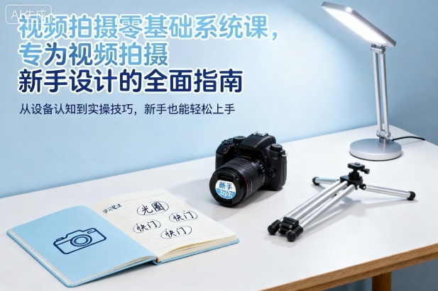新手视频拍摄系统教程：零起点全面指南-西蒙学社