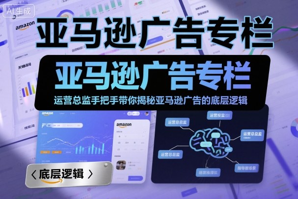 亚马逊广告专栏：高级总监深入解析核心机制与实操关键-西蒙学社