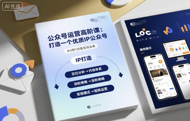 公众号运营进阶实战:打造专属优质IP攻略-西蒙学社