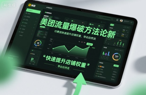 美团流量暴增攻略,付费推广加速店铺权重提升,引爆自然流量-西蒙学社