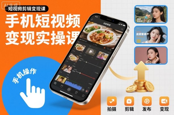 短视频剪辑变现实操课程-西蒙学社