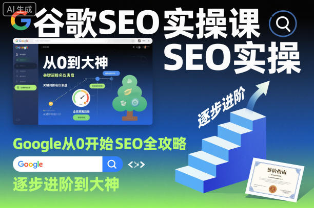 谷歌SEO零基础实战教程:逐步进阶成专家的完全指南-西蒙学社