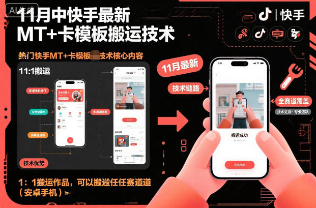 安卓快手上MT卡模板1:1精准搬运任何赛道技术-西蒙学社