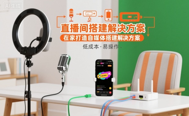 在家搭建直播间与自媒体的全面实操方案-西蒙学社