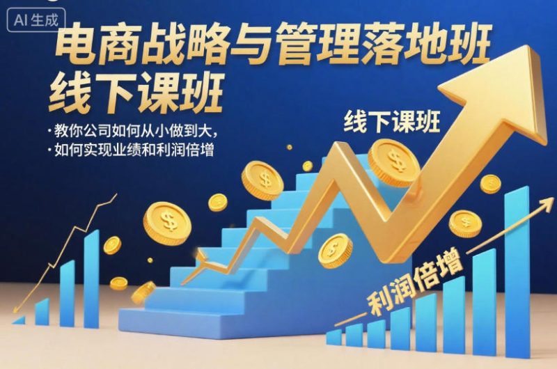 电商战略落地培训线下课程助力企业快速成长提升业绩利润录音班-西蒙学社