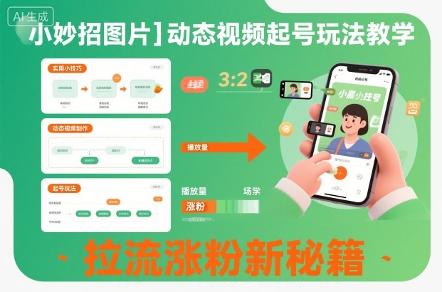 短视频起号3天爆粉3000+小白新手全套实操教学-西蒙学社
