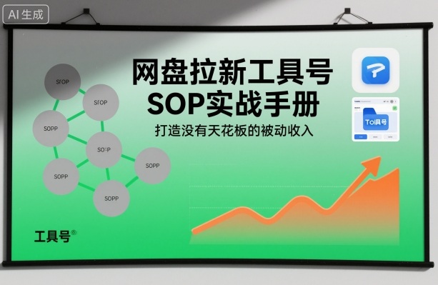 百度网盘拉新账号SOP操作手册:无限被动收入实战攻略-西蒙学社
