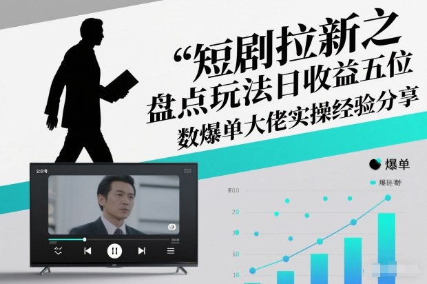 短剧拉新高收入策略日赚万元爆单高手实操经验分享-西蒙学社