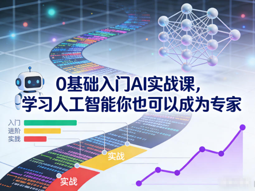 人工智能零基础实战入门，速成AI专家教程-西蒙学社