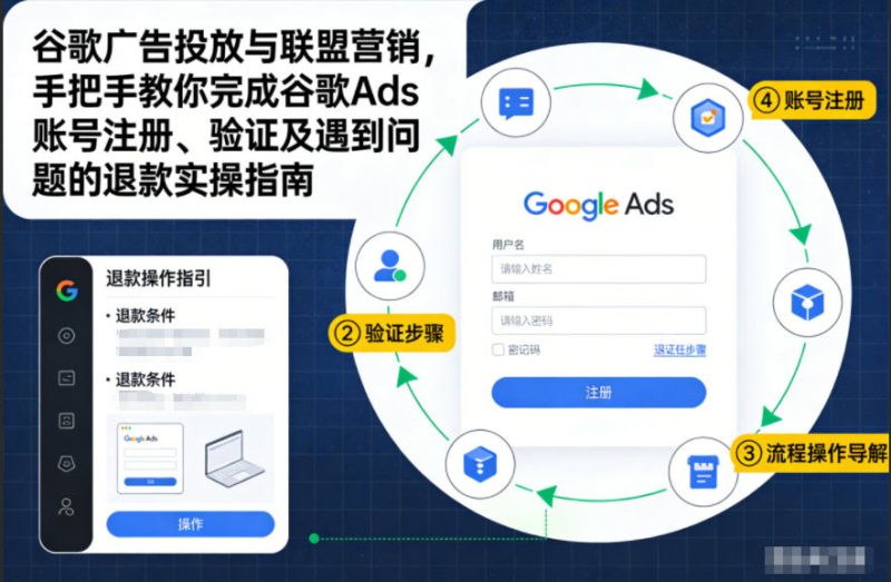 谷歌广告与联盟营销：账号注册验证及退款问题解决实操教程-西蒙学社