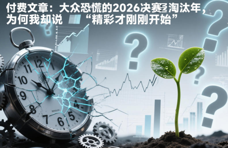 2026淘汰年恐慌笼罩全球，崭新精彩时代即刻开启-西蒙学社