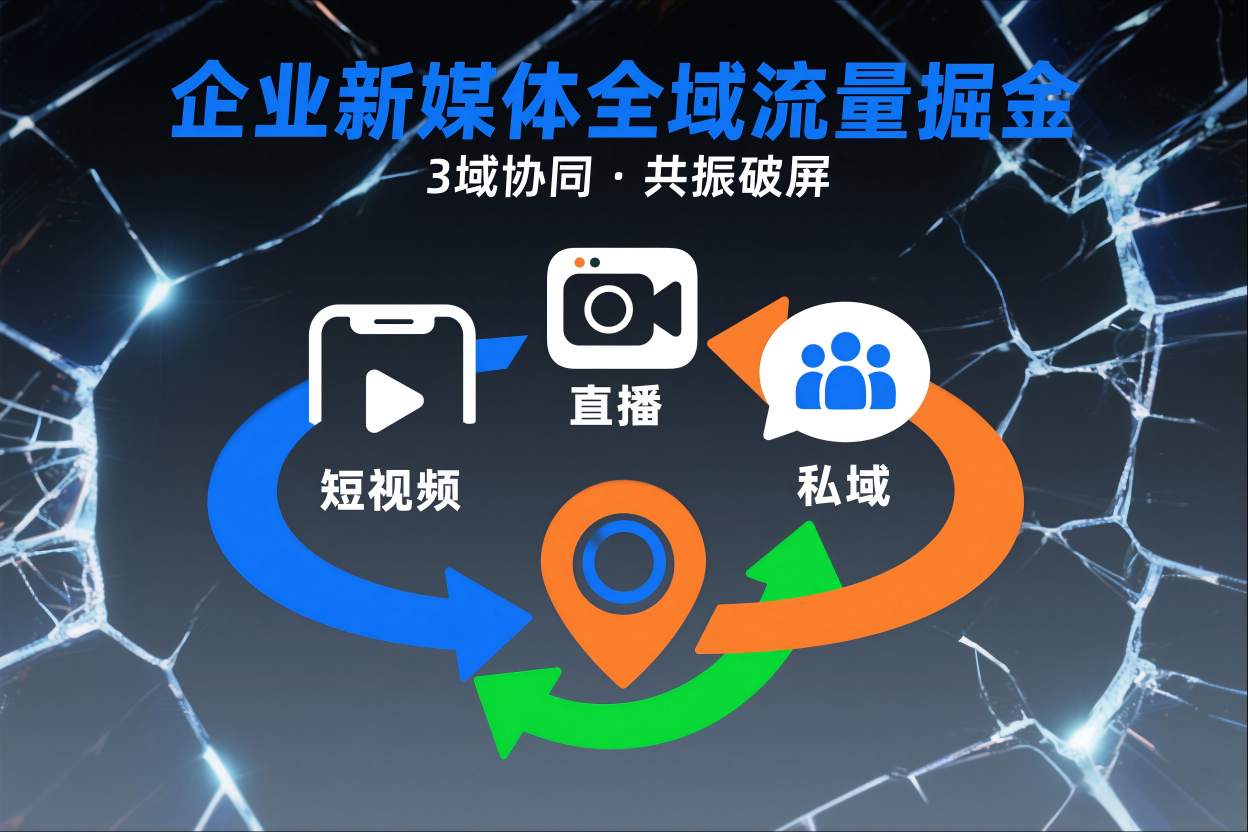 企业短视频直播私域全域流量协同掘金新模式-西蒙学社