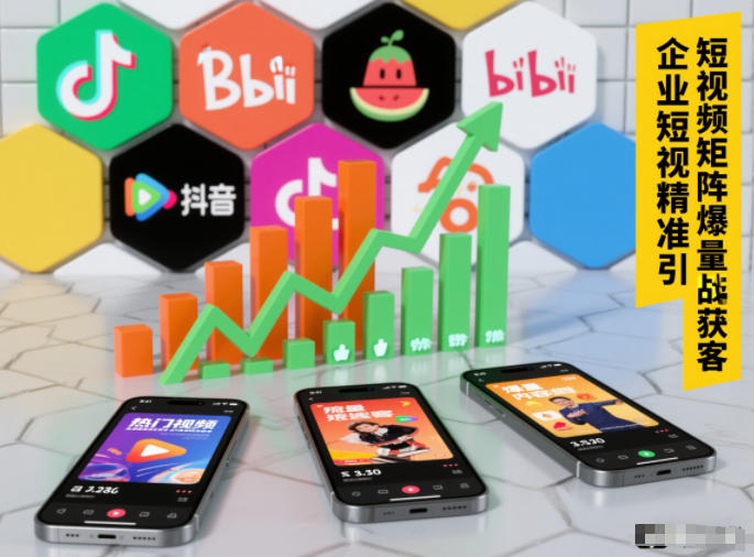 企业短视频矩阵爆量获客精准引流实战策略-西蒙学社
