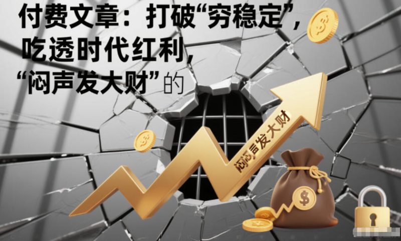 告别穷稳定，抓住时代红利，闷声发财的终极秘笈-西蒙学社