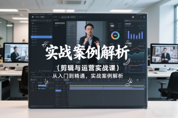 视频剪辑运营实操课从零到精通2026最新案例深度解析-西蒙学社