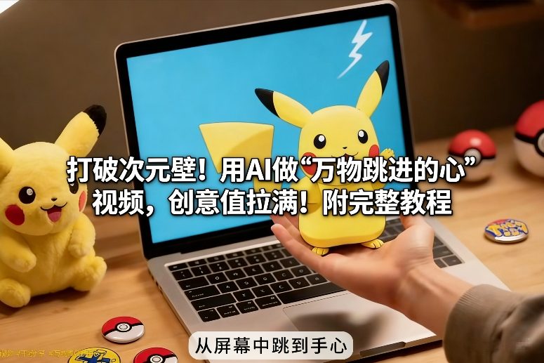 AI 动画视频爆款风口！万物跃入掌中的保姆级全流程教程-西蒙学社