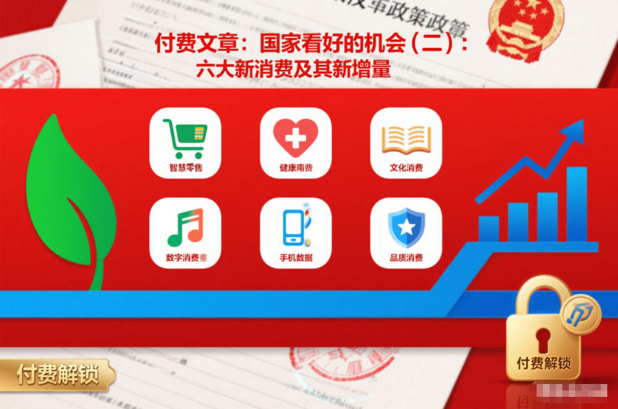 付费：六大国家战略新消费领域增长点解析-西蒙学社
