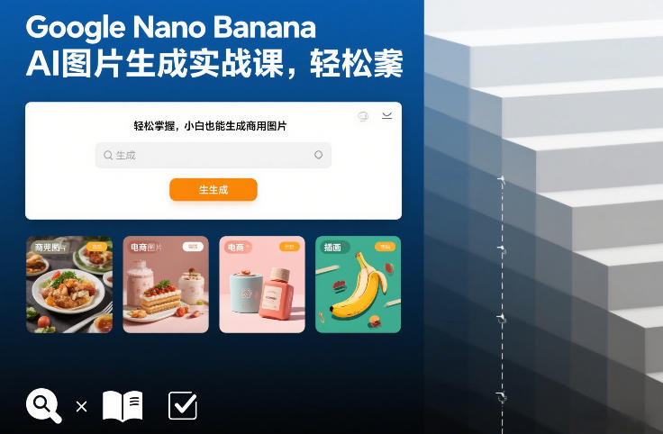 Google Nano Banana AI 图片生成实战教程，新手轻松学出商用级图像-西蒙学社