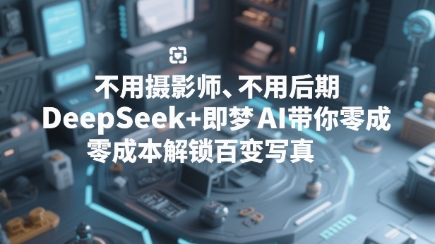 DeepSeek+即梦AI免费助你轻松打造30+套AI写真模板,证件照艺术照个性随心换-西蒙学社